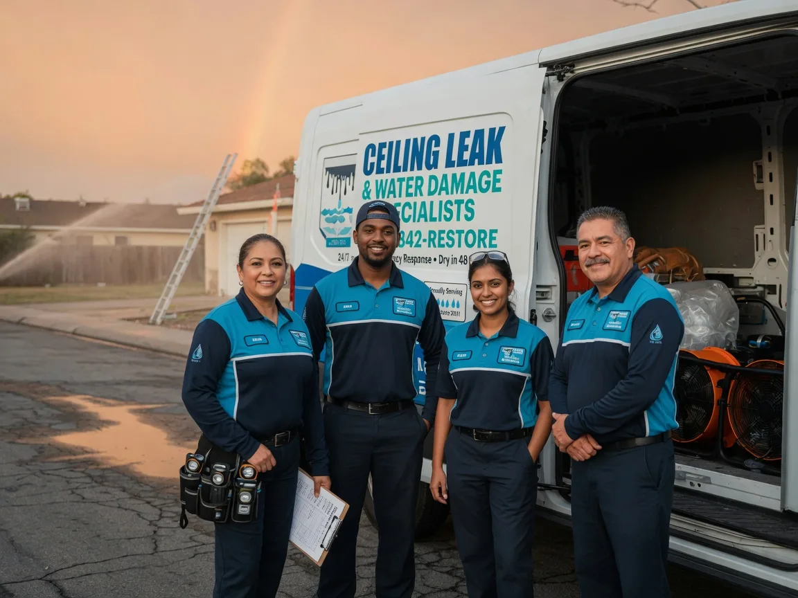 Ceiling Leak Cleanup company in Charlton, MA