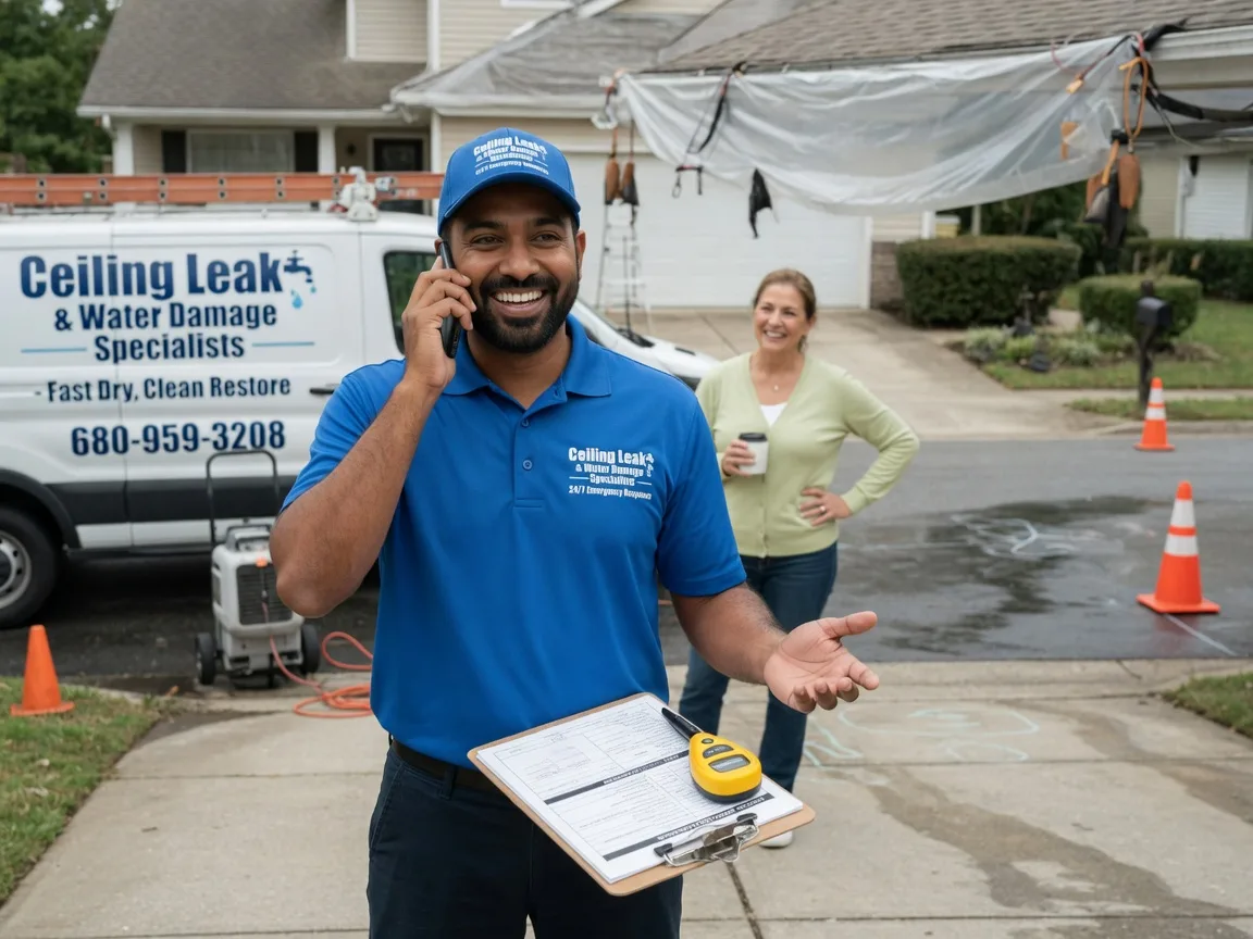 Ceiling Leak Cleanup Charlton, MA FAQs